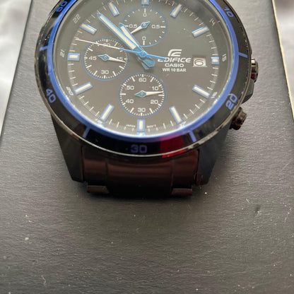 Casio Edifice Analog Quartz Watch Model CASIO with 10 ATM Water Resistance