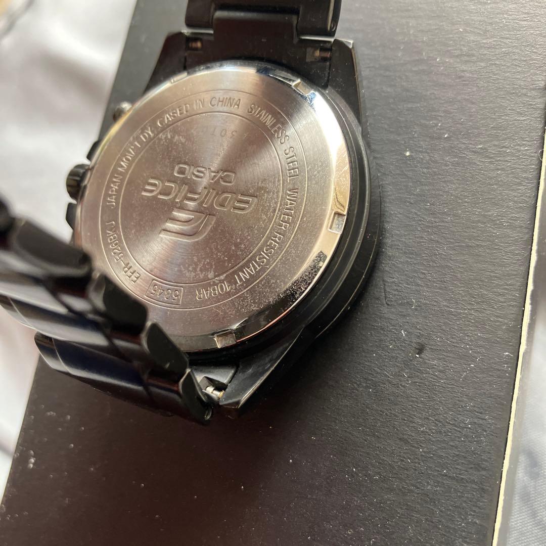 Casio Edifice Analog Quartz Watch Model CASIO with 10 ATM Water Resistance