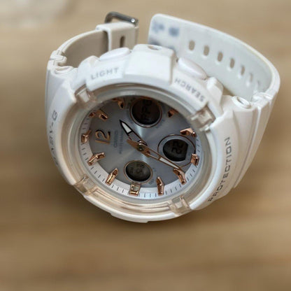 Casio Baby-G BGA-2800 Digital Watch with Multi-Band Function in White — Japan Import