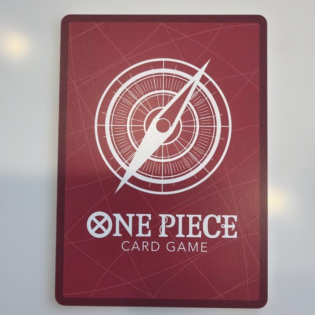 One Piece Game Card featuring Boa Hancock Parallel Card OP07-038 with visible white damage