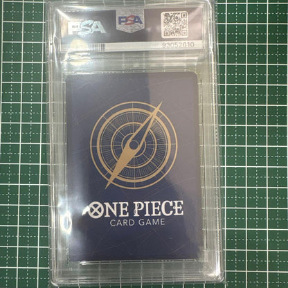One Piece Kid Usopp trading card graded PSA 10 showing character Usopp from the anime series