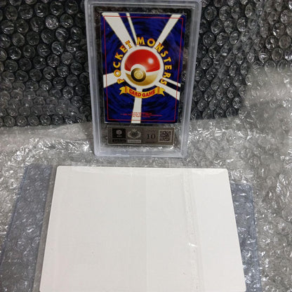 Nintendo Lugia Pokemon card from 2000 series graded 10 PSA featuring Aero Wing move