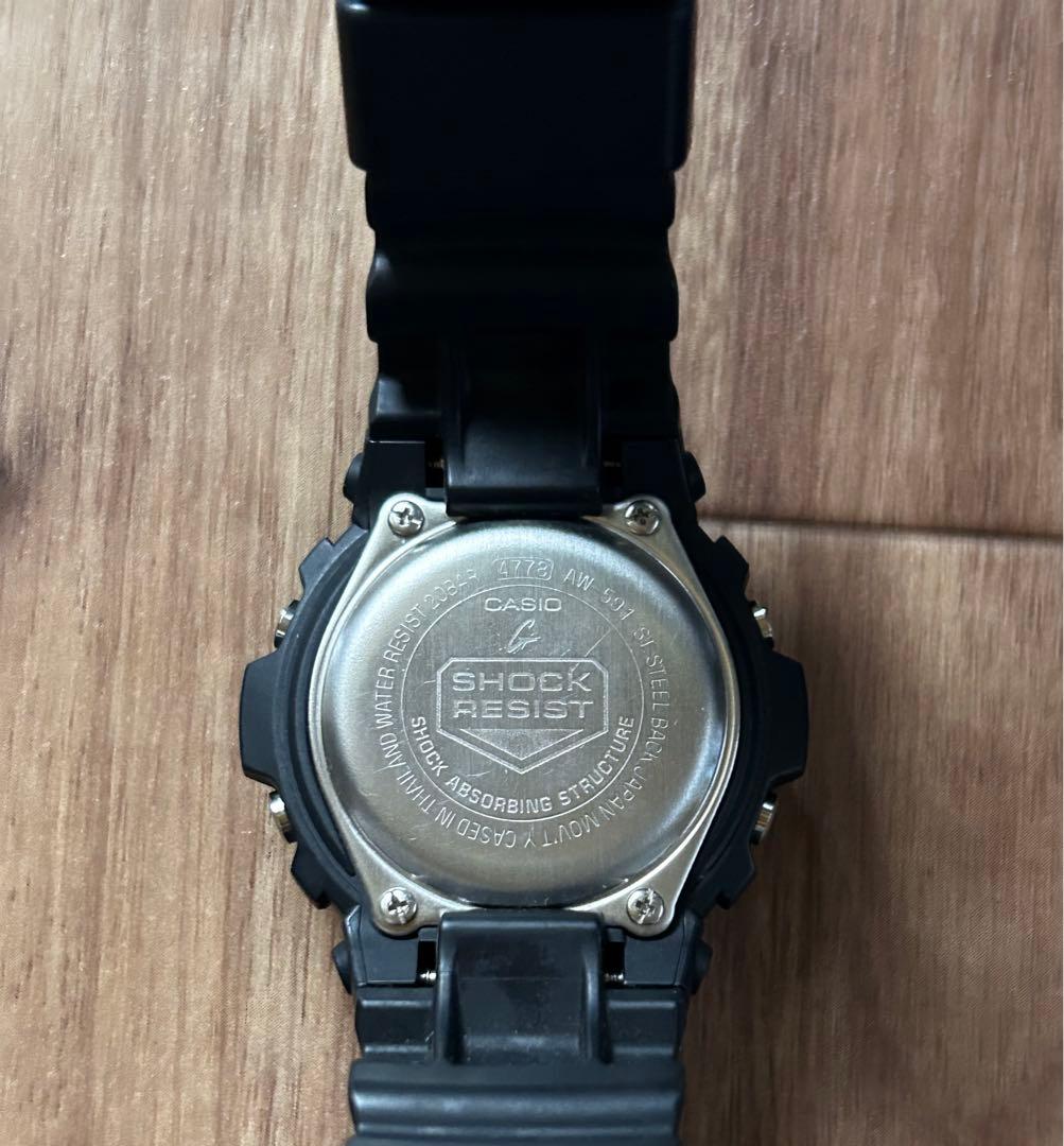 Casio G-Shock AW-591 Shock Resistant Watch Model 4778 with Inorganic Glass and 200 M Water Resistance — Japan Import