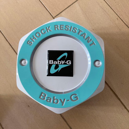 Casio Baby-G Watch with Heart Motif and Broken Battery — Japan Import