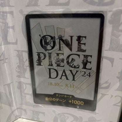 Sealed One Piece Card from One Piece Day 2024 Japan import trading card series