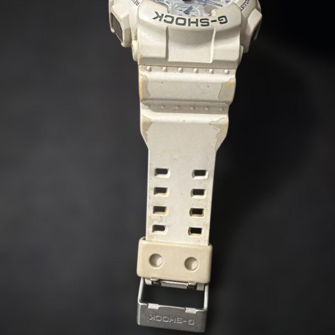 Casio G-Shock GA-100A Model White Shockproof Quartz Watch — Japan Import