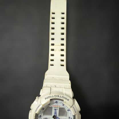 Casio G-Shock GA-100A Model White Shockproof Quartz Watch — Japan Import