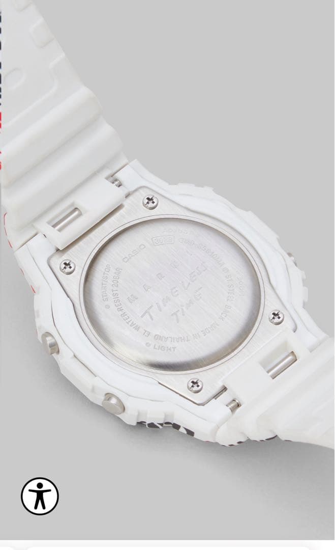Marni x Casio G-Shock Collaboration Watch Model G-Shock White