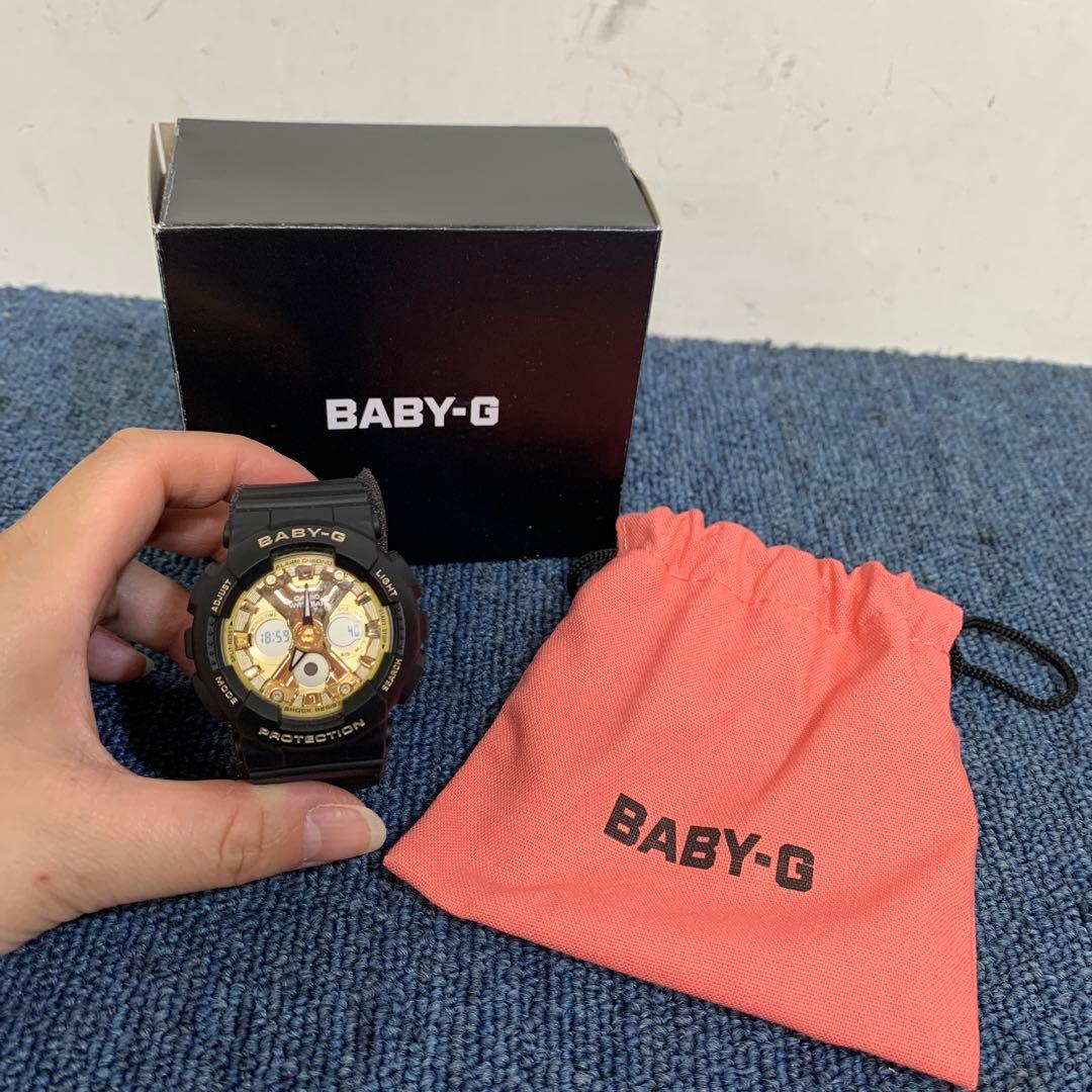 Casio Baby-G Black & Gold Watch