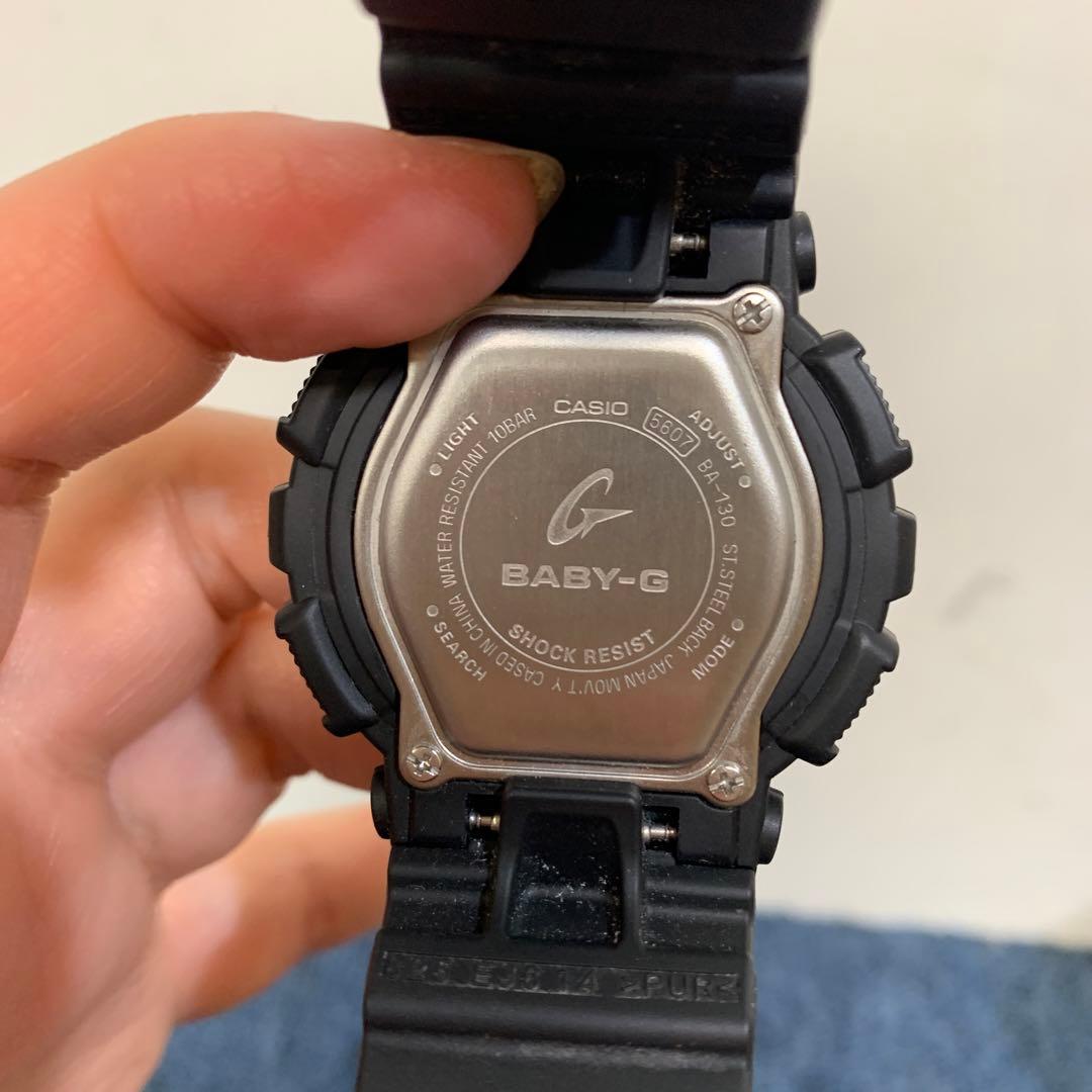 Casio Baby-G Black & Gold Watch