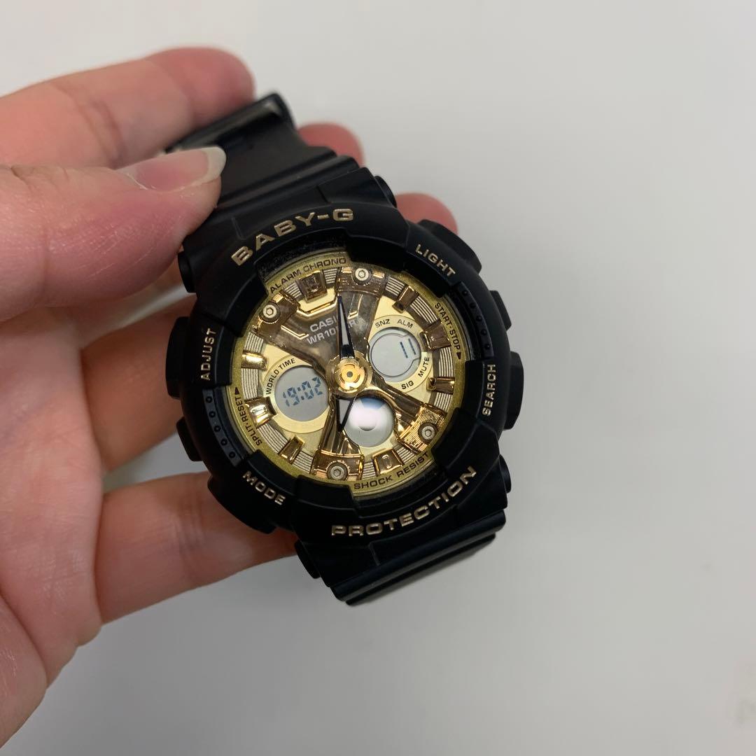 Casio Baby-G Black & Gold Watch