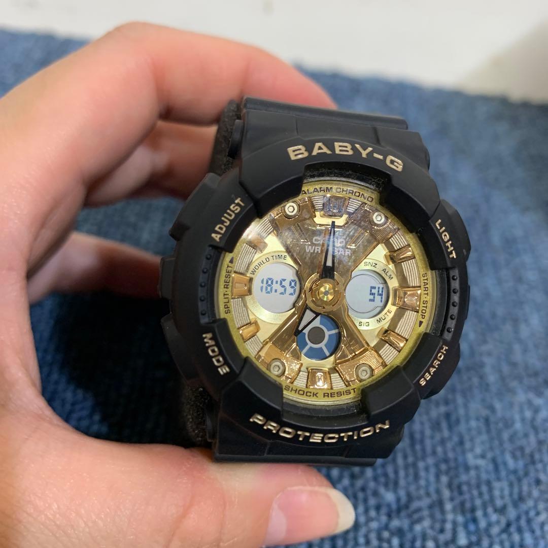 Casio Baby-G Black & Gold Watch