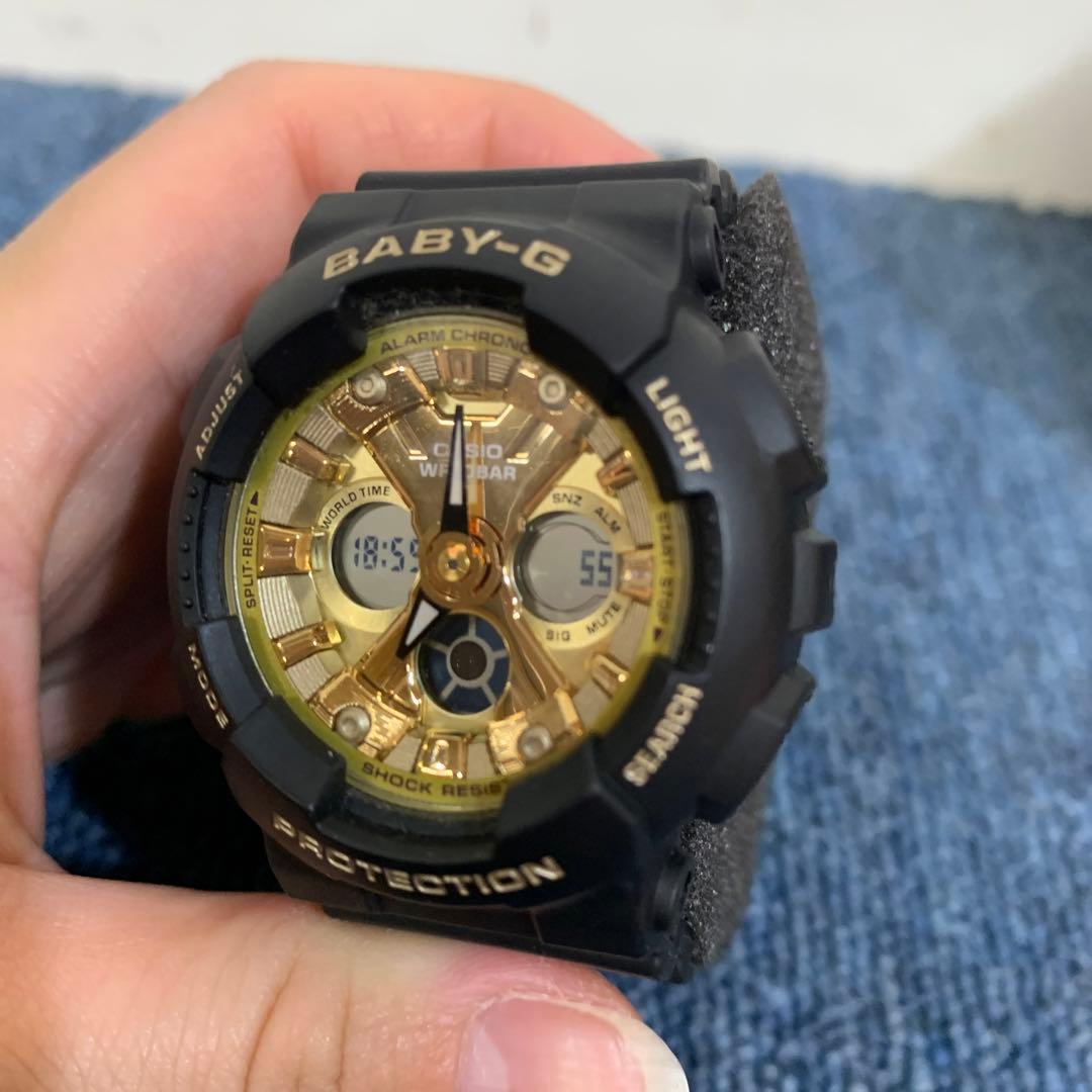 Casio Baby-G Black & Gold Watch