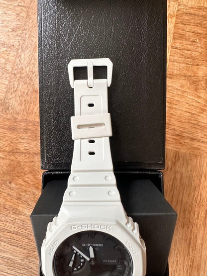 Casio G-Shock GA-2100-7AJF Octagonal Case Model White