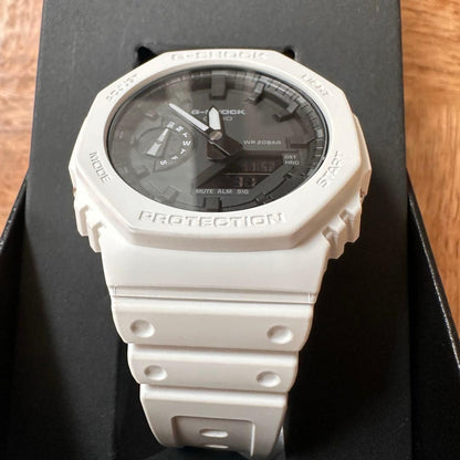 Casio G-Shock GA-2100-7AJF Octagonal Case Model White