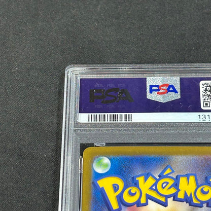 Pokemon PSA10 Rayquaza ex BWR SV11W 174/086 White Flare card in PSA graded case