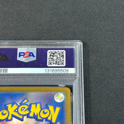 Pokemon PSA10 Rayquaza ex BWR SV11W 174/086 White Flare card in PSA graded case