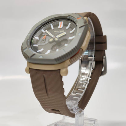 Casio PRO TREK PRJ-B001-5JF Analog Digital Combo Watch with Tough Solar and 10 ATM Water Resistance — Japan Import