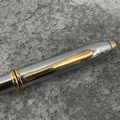 Cross Twist Ballpoint Pen Townsent Vintage Silver