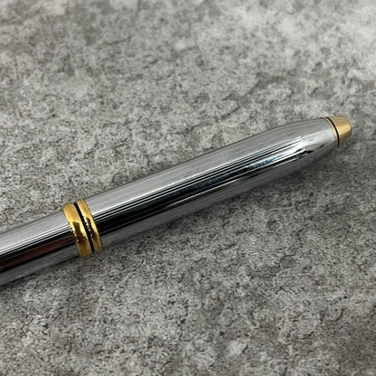 Cross Twist Ballpoint Pen Townsent Vintage Silver