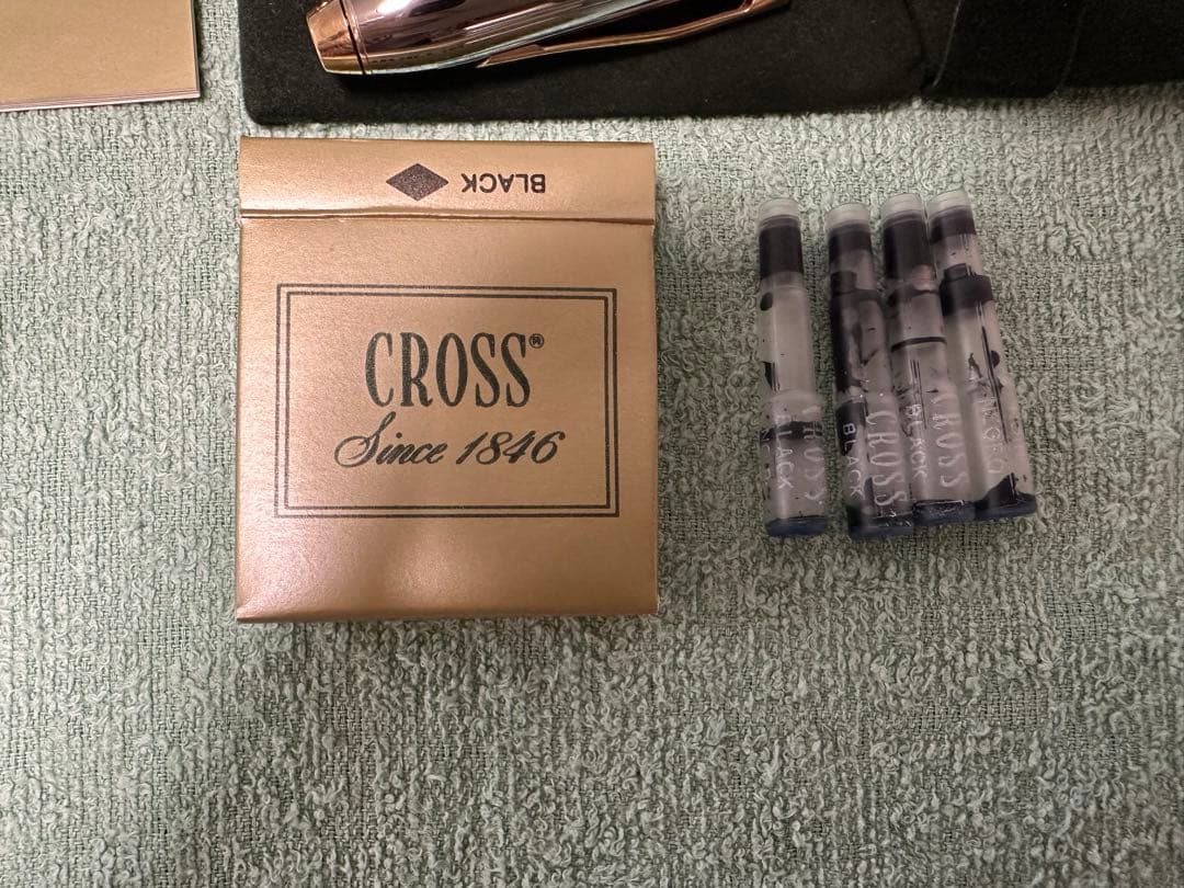 Cross Vintage Fountain Pen Silver with Dedicated Case