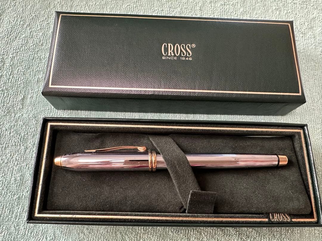 Cross Vintage Fountain Pen Silver with Dedicated Case