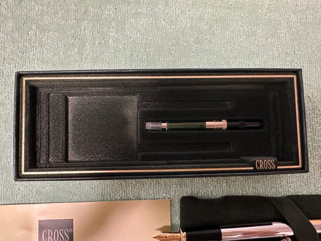 Cross Vintage Fountain Pen Silver with Dedicated Case