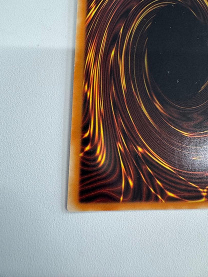 Yugioh Guardian Eatos Secret Asia Edition rare trading card with visible initial marks from overseas production