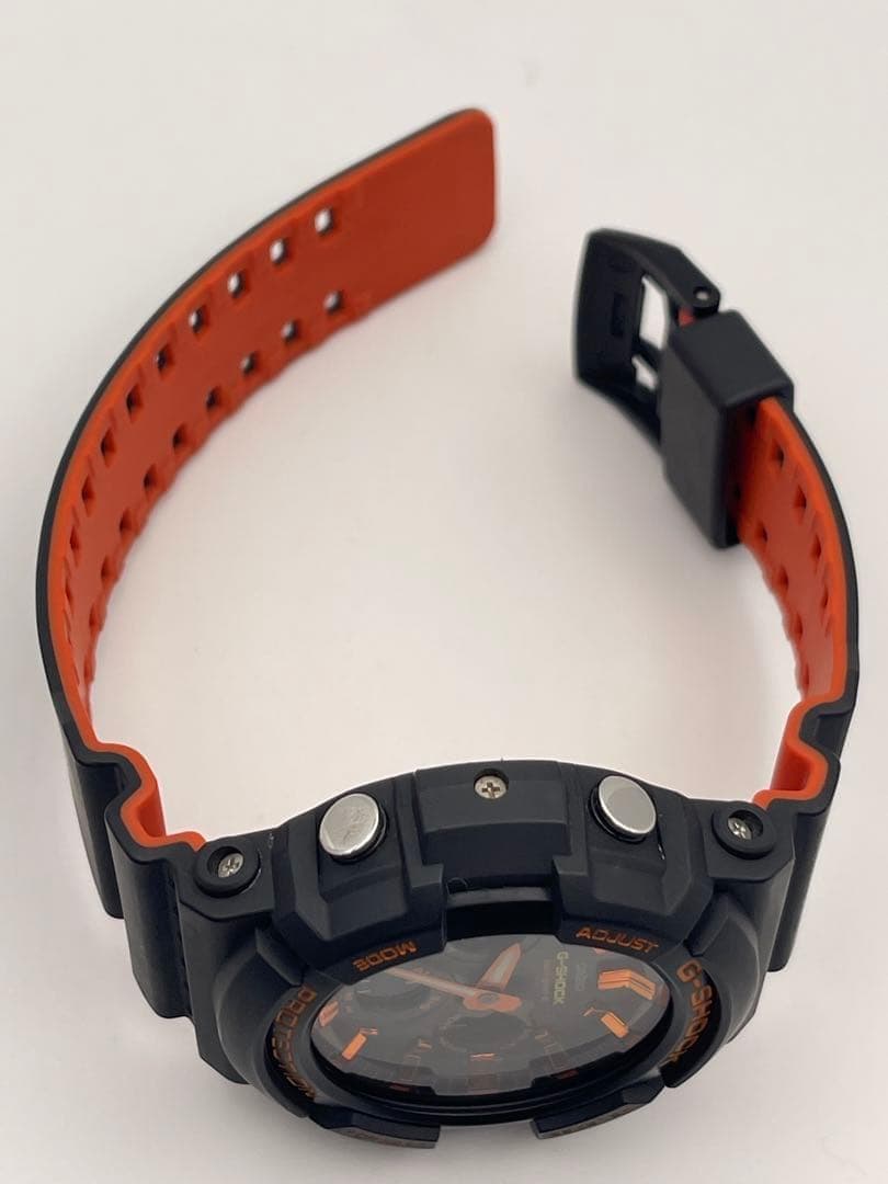 Casio G-Shock GAW-100BR-1AJF Orange Black Digital Quartz Watch — Japan Import