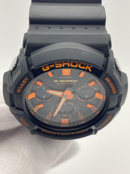 Casio G-Shock GAW-100BR-1AJF Orange Black Digital Quartz Watch — Japan Import