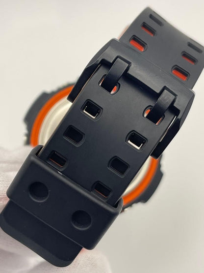 Casio G-Shock GAW-100BR-1AJF Orange Black Digital Quartz Watch — Japan Import