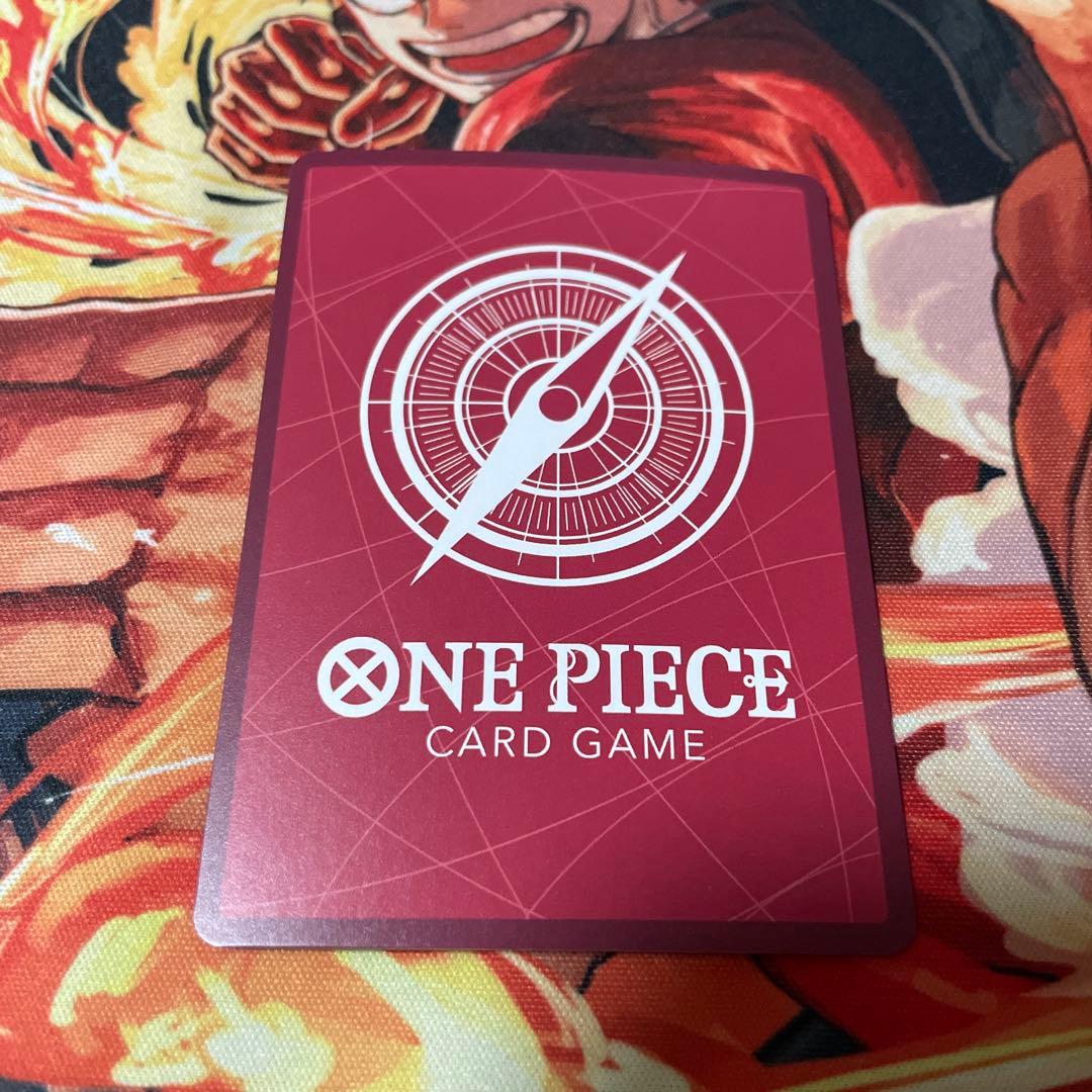 One Piece Monkey D Luffy Leader Card ST21-001 featuring Nika illustration, Japan import