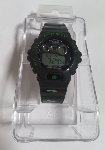 Casio G-Shock Club-G Green Camouflage GXS-690-3A1VER Watch — Japan Import