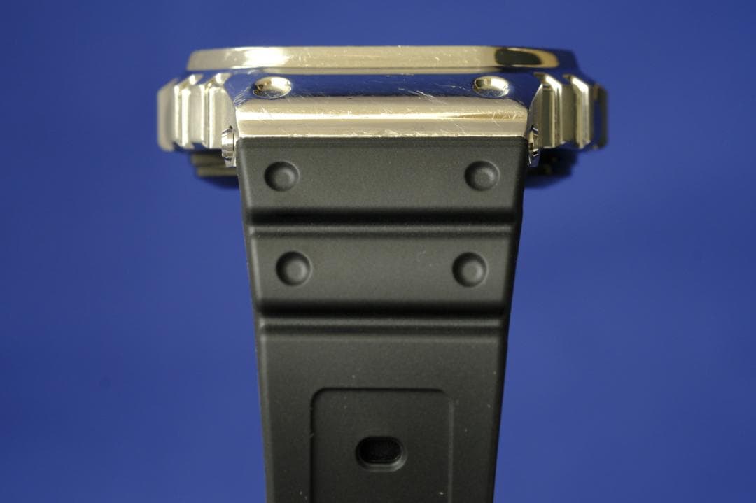 Casio G-Shock GMW-B5000-1JF Full Metal Model with Replaced Genuine Resin Band — Japan Import