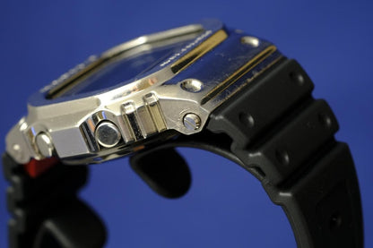 Casio G-Shock GMW-B5000-1JF Full Metal Model with Replaced Genuine Resin Band — Japan Import