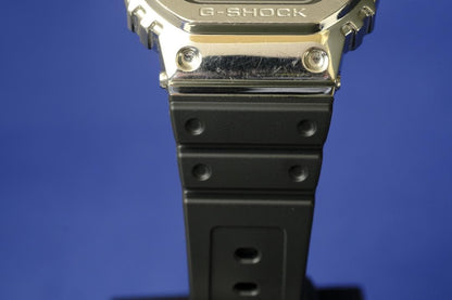 Casio G-Shock GMW-B5000-1JF Full Metal Model with Replaced Genuine Resin Band — Japan Import