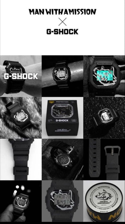 Casio G-Shock Man With a Mission Collaboration Special Edition