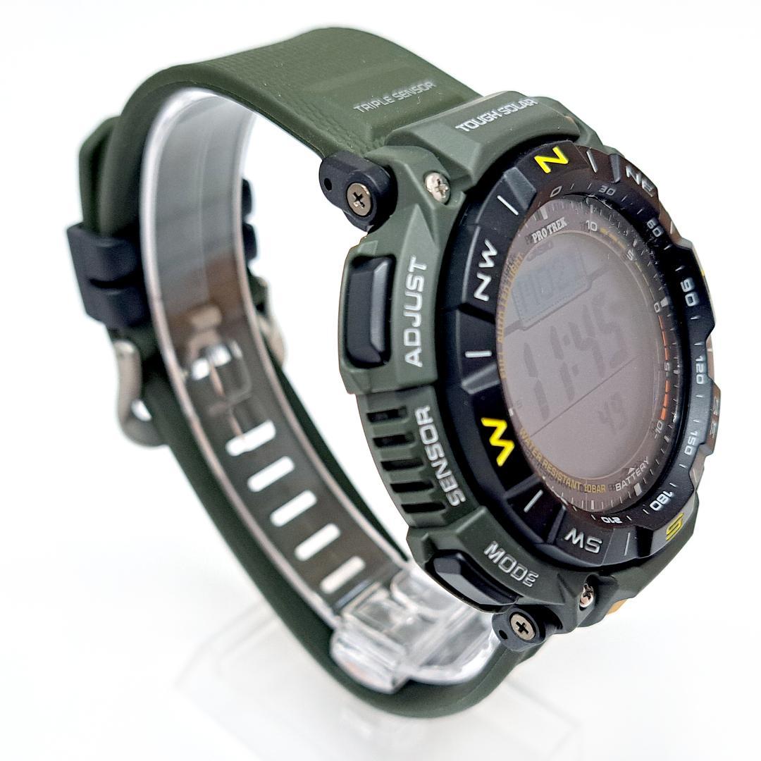 Casio Pro Trek PRG-340-3JF Watch with Triple Sensor and Solar Power — Japan Import