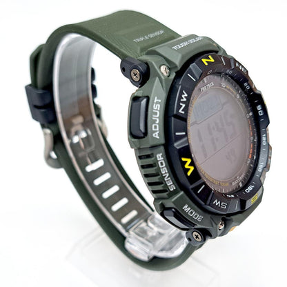 Casio Pro Trek PRG-340-3JF Watch with Triple Sensor and Solar Power — Japan Import