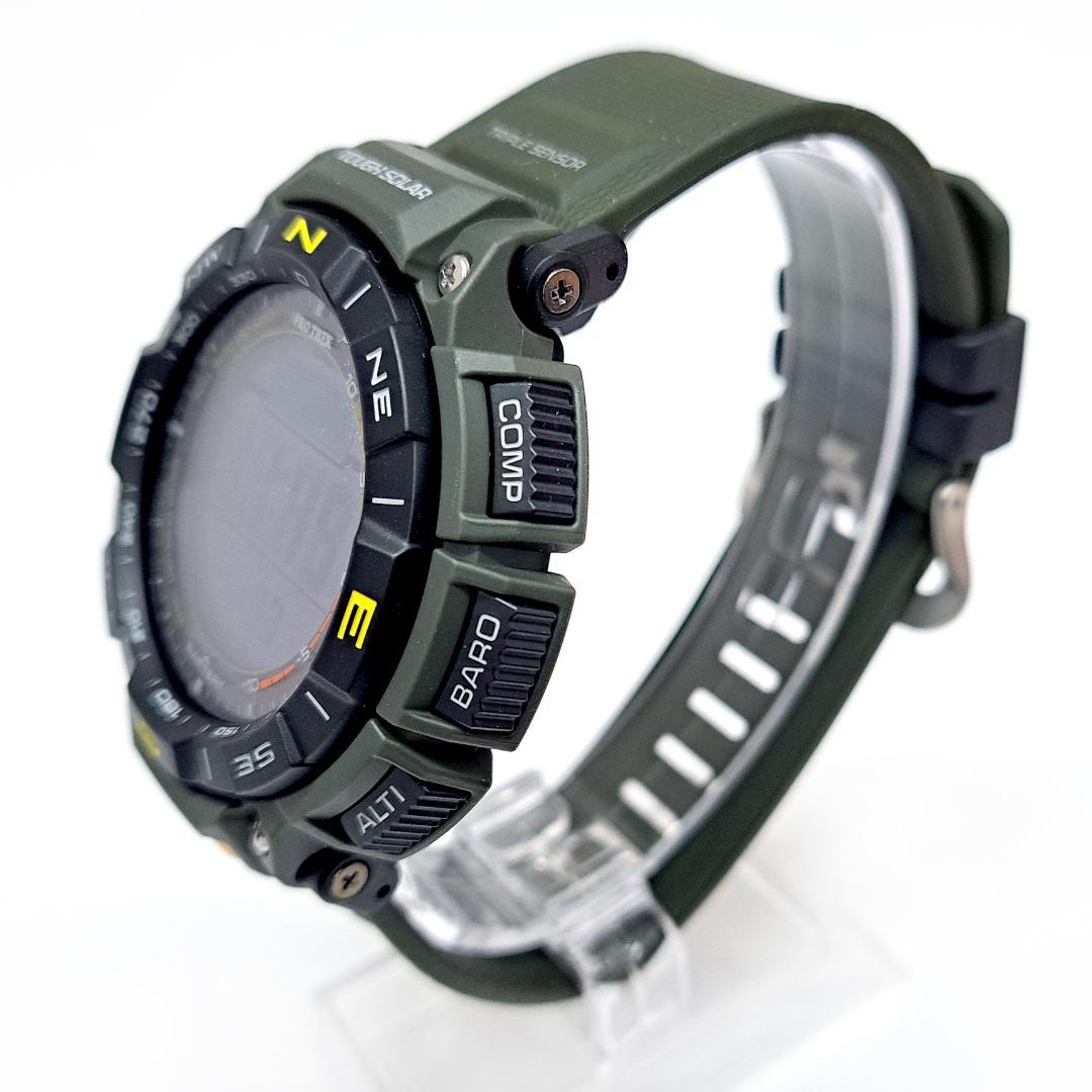 Casio Pro Trek PRG-340-3JF Watch with Triple Sensor and Solar Power — Japan Import