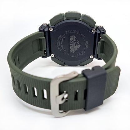 Casio Pro Trek PRG-340-3JF Watch with Triple Sensor and Solar Power — Japan Import