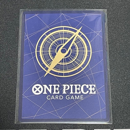 Uta One Piece Card Game Promotional Pack Parallel card ST23-001 with Film attribute and blocker ability