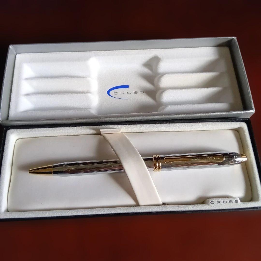 CROSS Townsend Silver and Gold Combination Ballpoint Pen — Japan Import