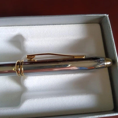 CROSS Townsend Silver and Gold Combination Ballpoint Pen — Japan Import