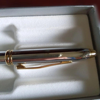 CROSS Townsend Silver and Gold Combination Ballpoint Pen — Japan Import