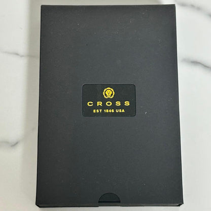 Cross Ballpoint Pen Blue with Gift Box and Genuine Leather Case
