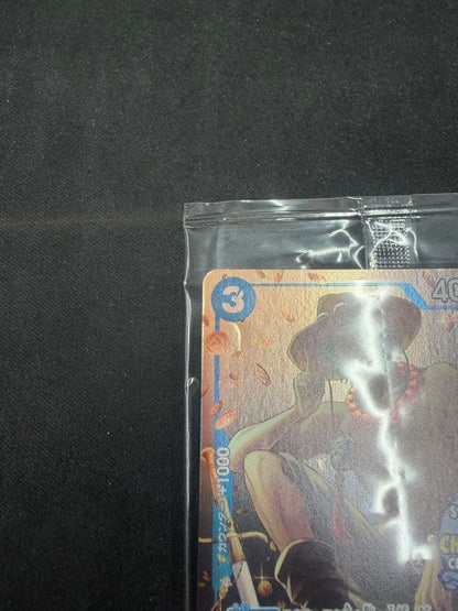 Unopened One Piece Monkey D. Luffy P-074 SR Asian Championship trading card Japan import