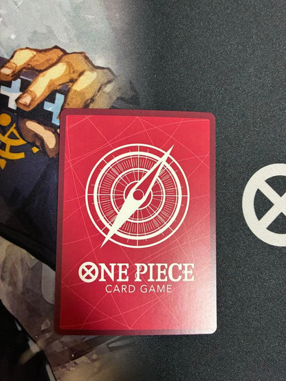 One Piece Monkey D. Luffy OP05 SR Japanese trading card featuring Ace and Whitebeard in parallel design