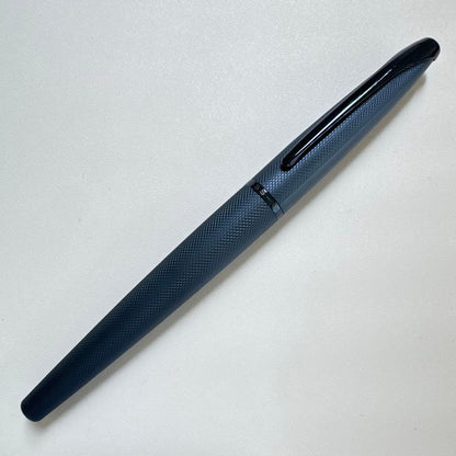 Cross ATX Select Tip Ballpoint Pen with Roulette Grip Dark Blue - Japan Import