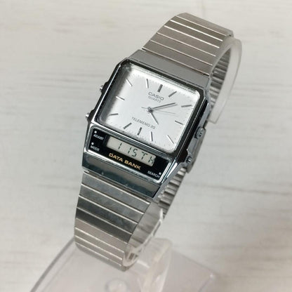 Casio Data Bank TeleMemo20 AB-100 Quartz Working Vintage Japanese Electronics